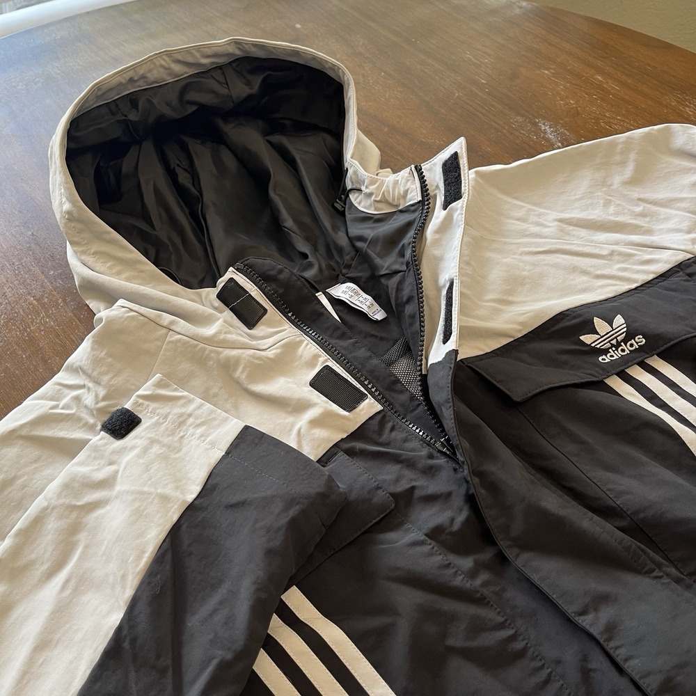 adidas Originals Future Utility Jacket Black/Grey Size 2XL JJ2915 (B4)